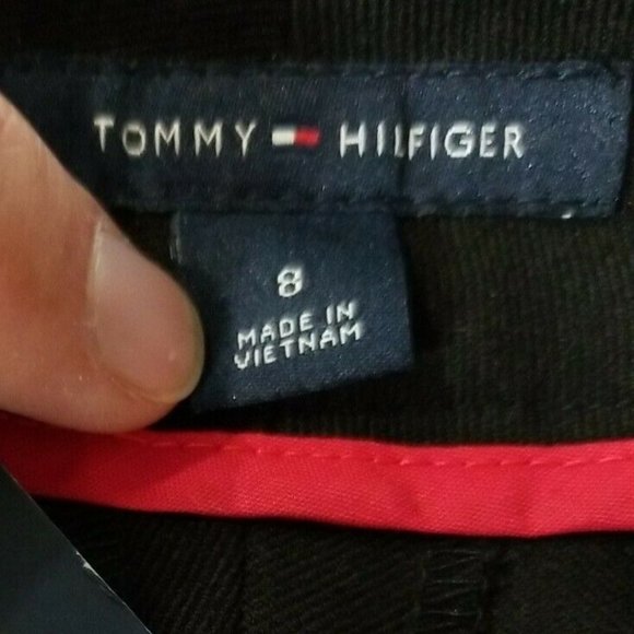 TOMMY HILFIGER ~RED/ WHITE ~SIDE STRIPE 8 - Picture 2 of 10